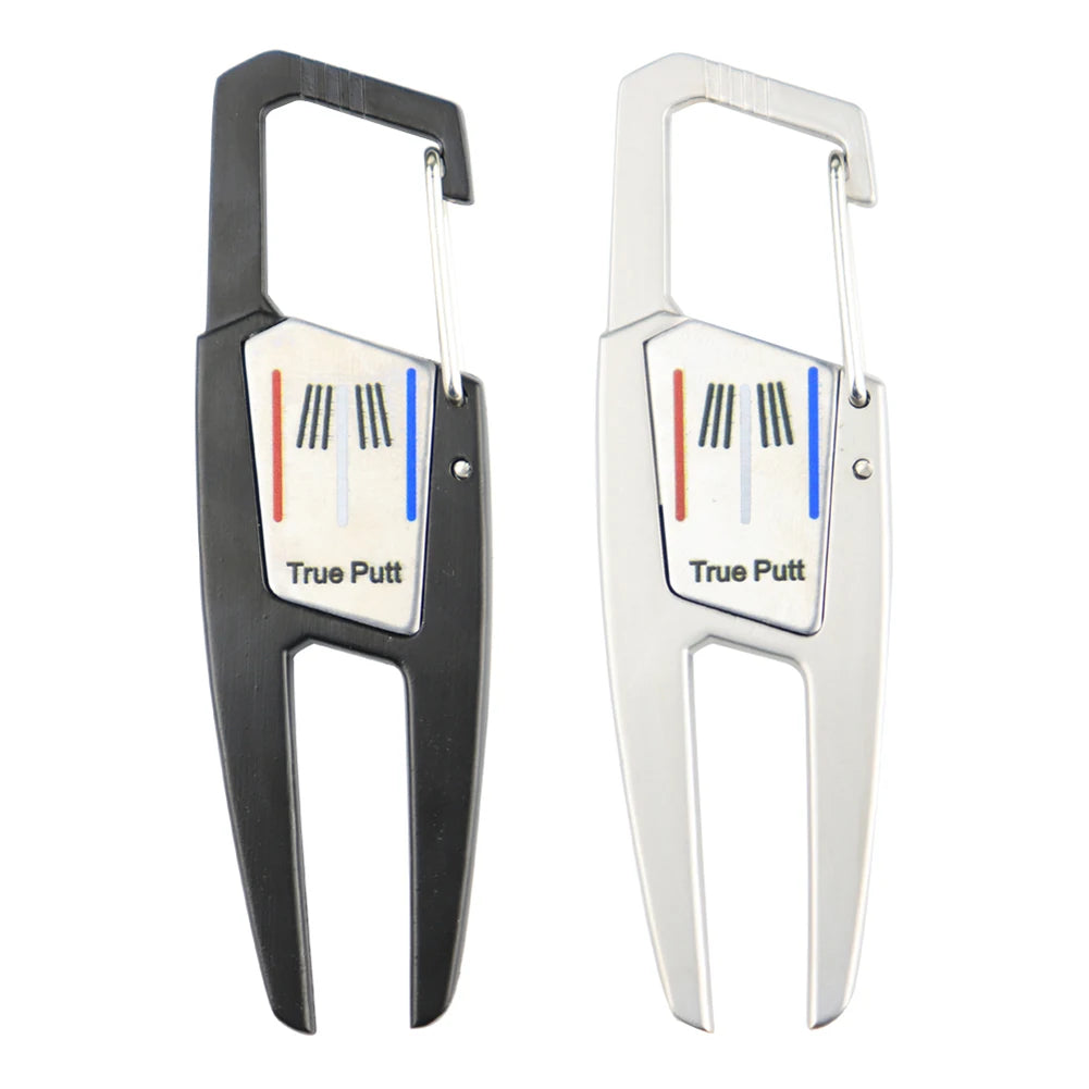 APWIKOGER Golf Divot Repair Tool Training Fork Zinc Alloy
