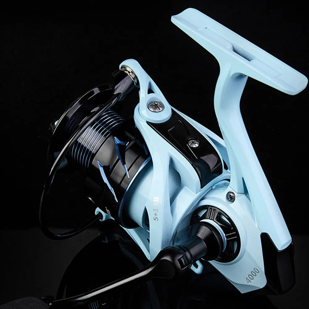 BILLINGS 5.2:1 Spinning Reel With Metal Spool for Bass Trout