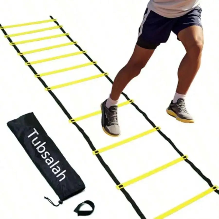 Adjustable Agility Ladder With Carry Bag For Athletic Training