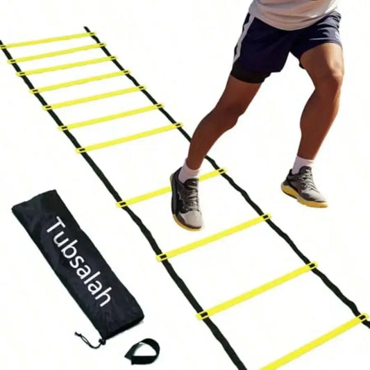 Adjustable Agility Ladder With Carry Bag For Athletic Training