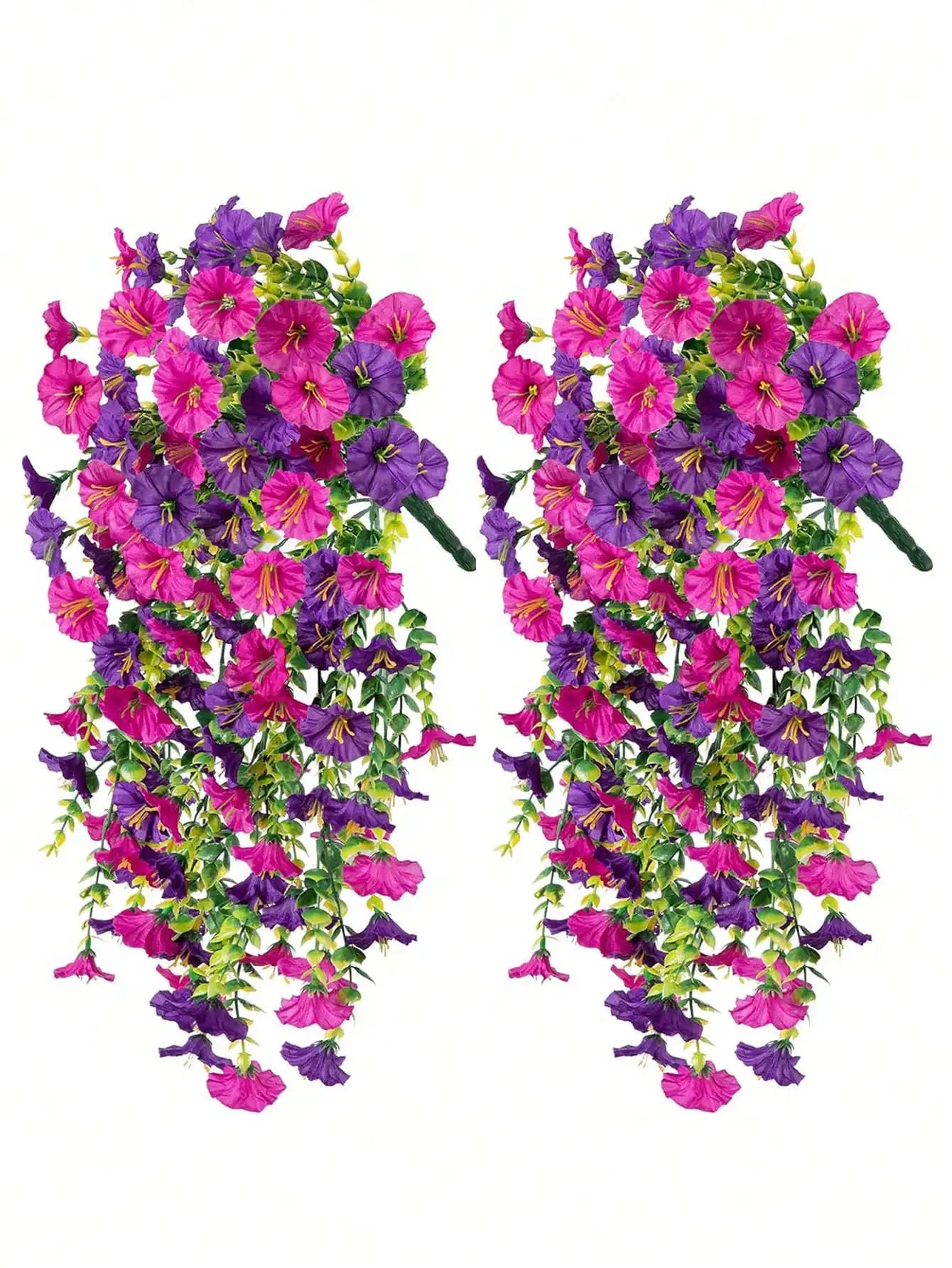 Artificial Eucalyptus Silk Vine UV Resistant Outdoor Greenery Decor