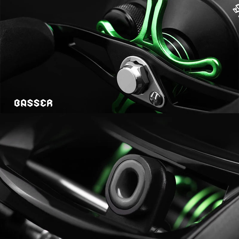 LINNHUE Baitcasting Reel BS2000 8.1:1 High Speed Saltwater