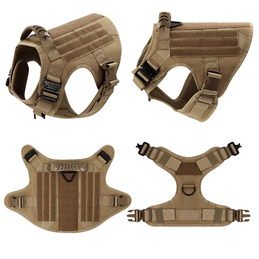 Dog Harness And Leash Set For Training And Walking