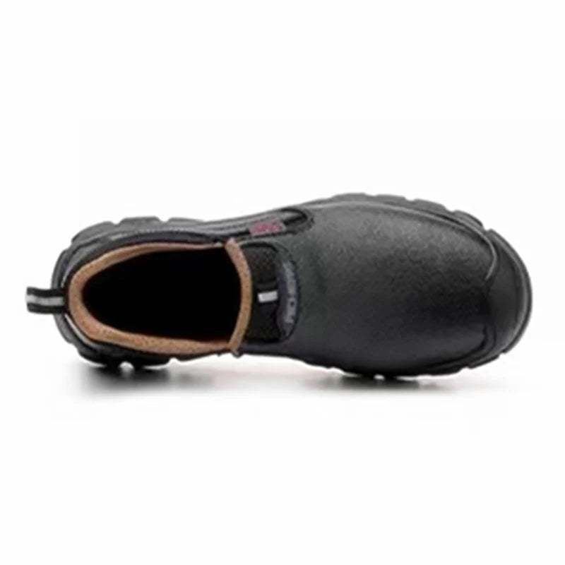 Mens Composite Toe Work Boots With Metatarsal Guard And Anti Slip Outsole