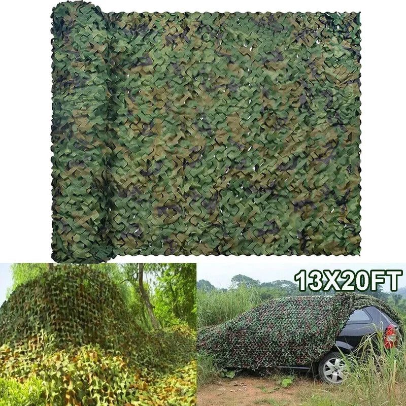 Camouflage Netting For Hunting And Camping Shade Cover