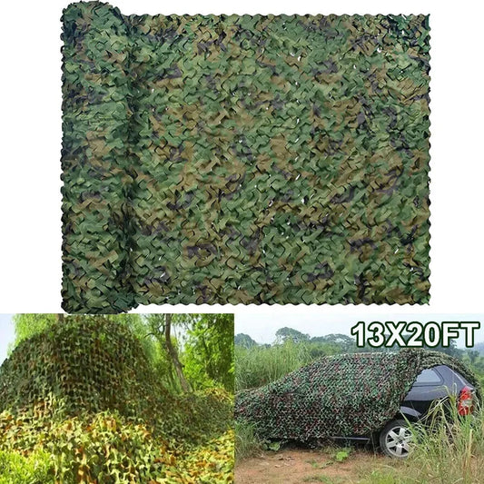 Camouflage Netting For Hunting And Camping Shade Cover