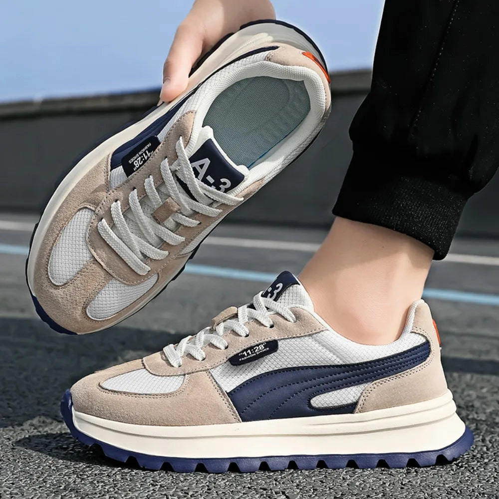 Casual Men Sneakers Breathable Running Shoes Rubber Sole