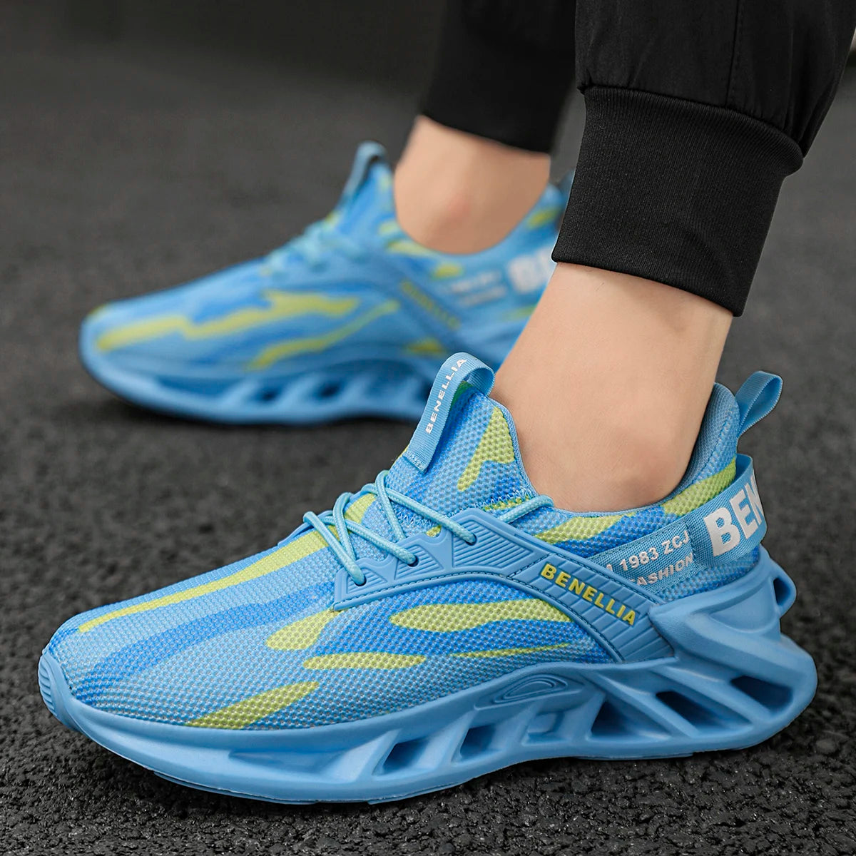 Breathable Slip-Resistant Running Shoes Unisex Comfort All Day