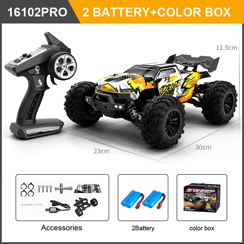 WDSZKMYF High Speed 4WD RC Car Brushless Off Road Truck