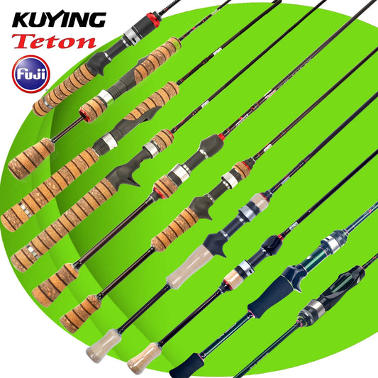 Kuying Teton Spinning Rod 0.8-8g 1-8lb Carbon Baitcaster