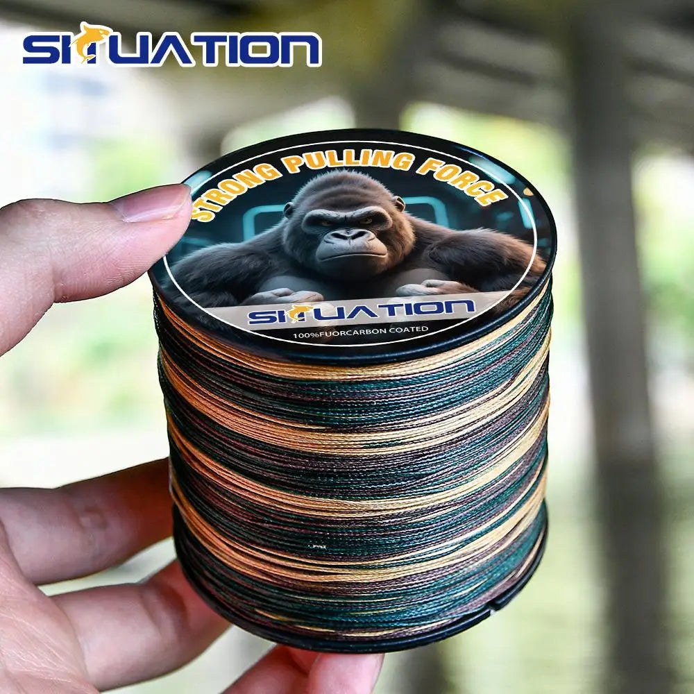 Situationa Braided PE Fishing Line With High Visibility