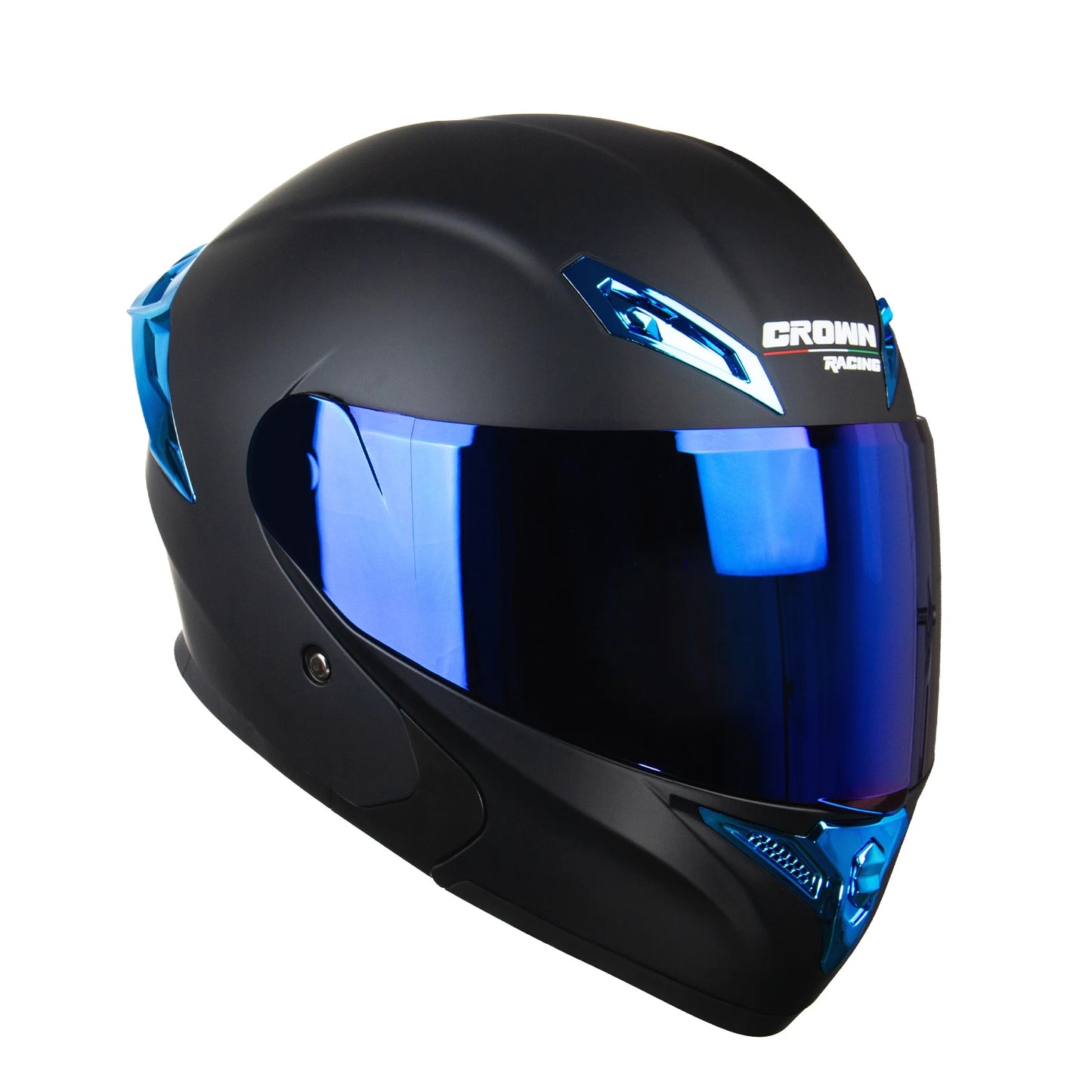 Crown Racing Modular Flip Up Motorcycle Helmet DOT Certified