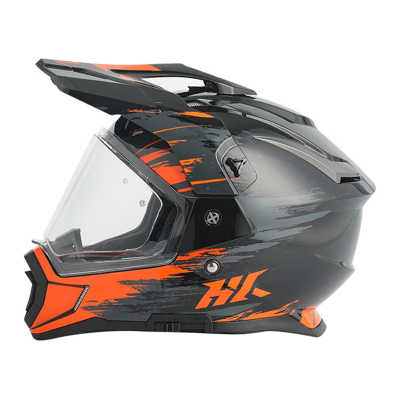 Off-Road Full Face ATV Motorcycle Helmet With Communication System