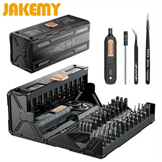 JAKEMY 180 In 1 Precision Screwdriver Set With Magnetic Bits