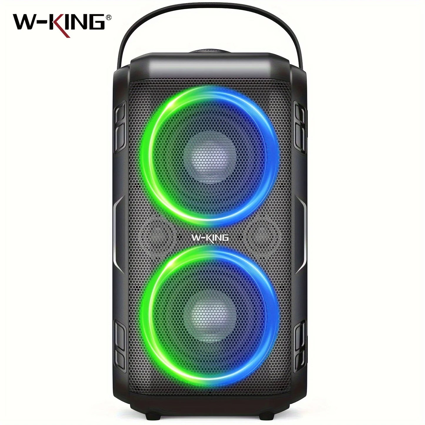 W-King T9-2 80W RMS Bluetooth Portable Speaker With 4 Drivers