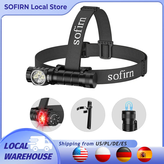 Sofirn HS43 Headlamp 3200lm With USB Rechargeable