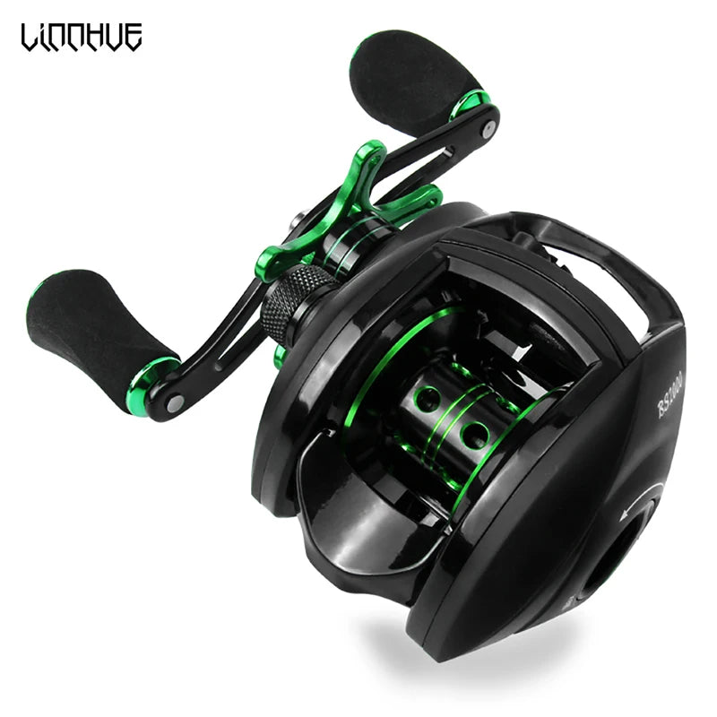 LINNHUE Baitcasting Reel BS2000 8.1:1 High Speed Saltwater