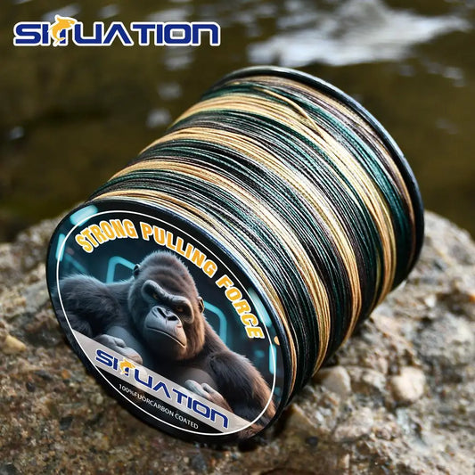 Situationa Braided PE Fishing Line With High Visibility