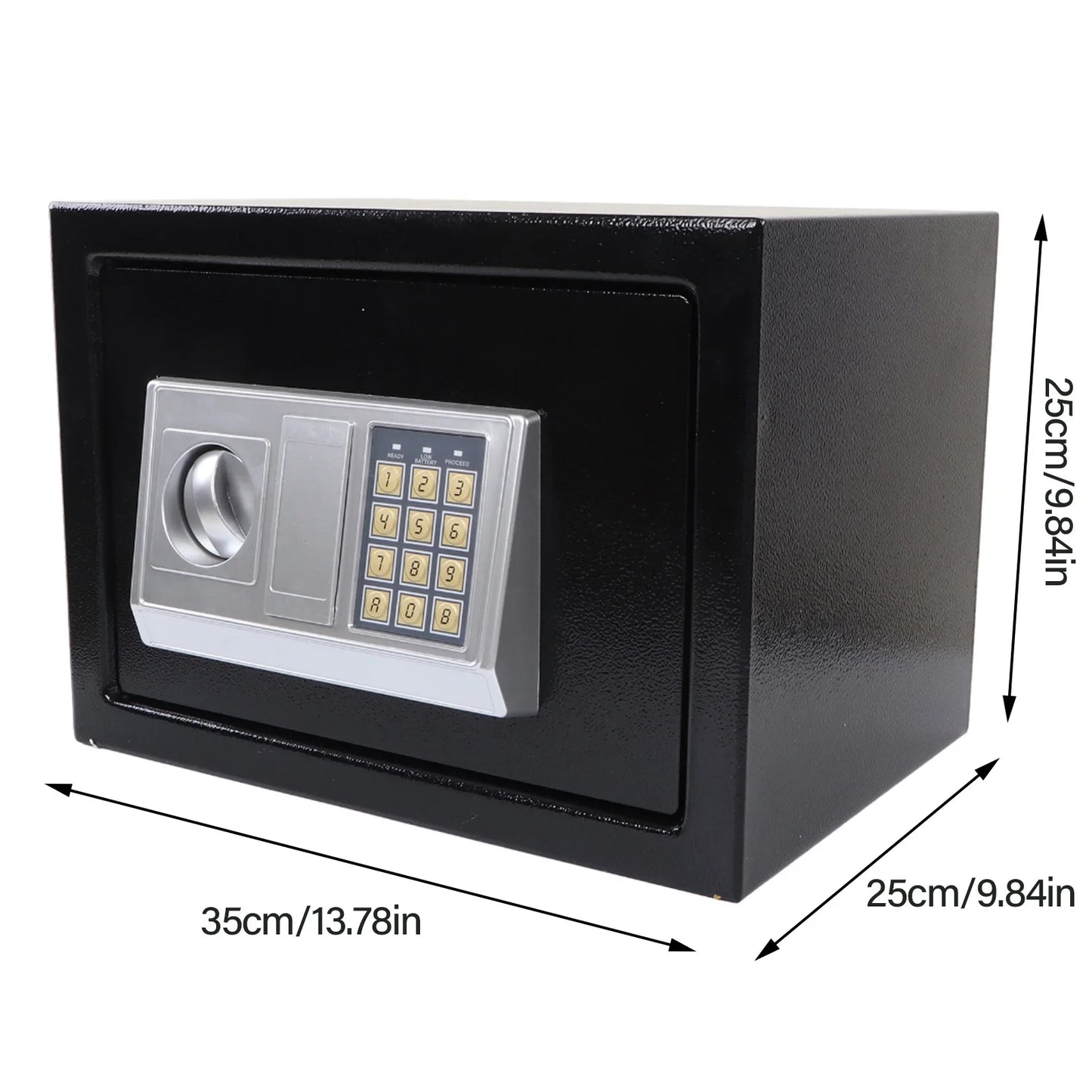 Digital Safe Box Password And Key Unlocking Electronic Safe Case