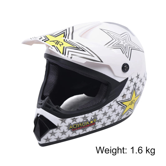 Youth Abs Motocross Helmet Goggles Gloves Protective Racing Gear Kit
