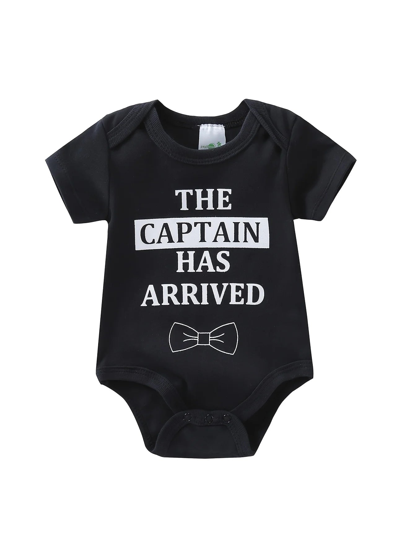 Baby Boy Triangle Rompers Five Piece Set With Bow Tie