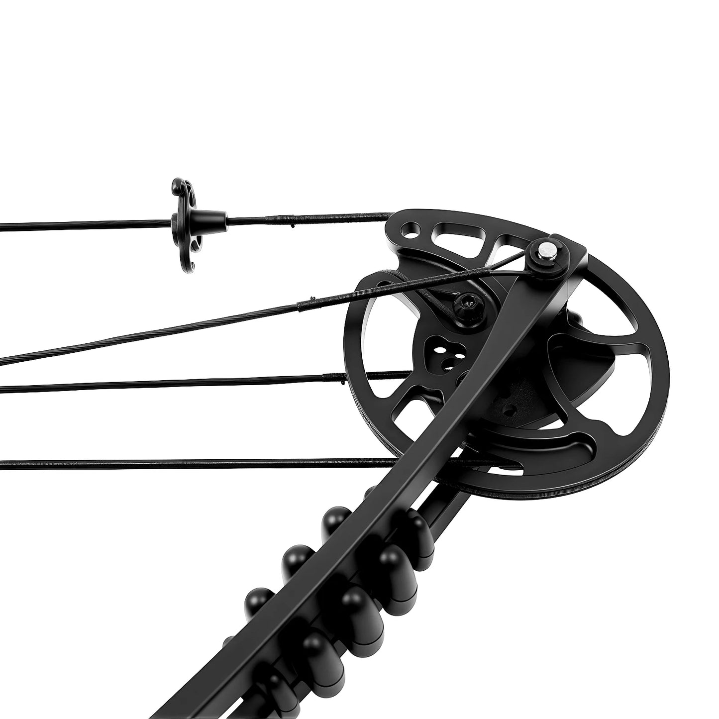 Compound Bow Kit Right Hand With Lighted Sight And Shock Absorption For Archery