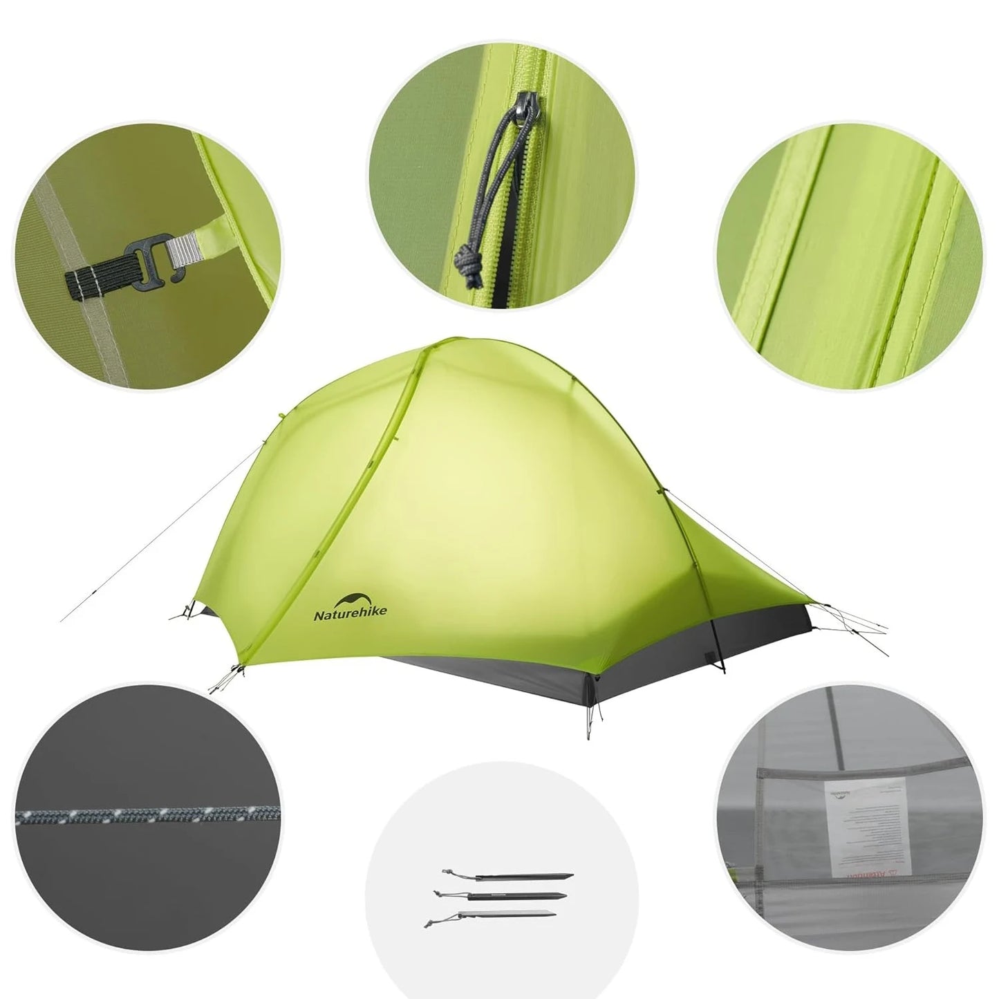 Naturehike Star Trail EXT Two Person Ultralight Backpacking Tent
