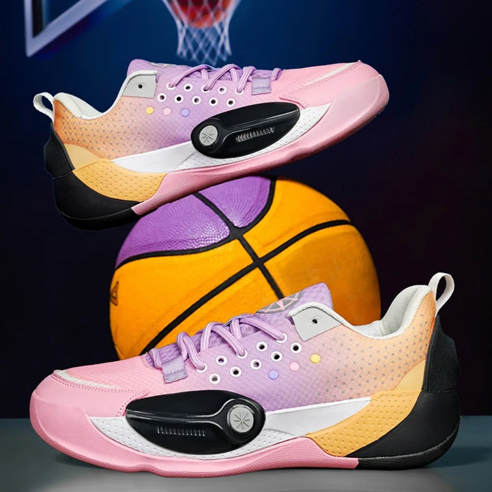 Men Basketball Sneakers Non Slip Training Shoes Outdoor Wear Resistant