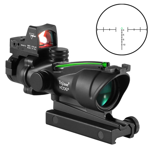 Nabila Adjustable Red Dot And 4x Scope For 20mm RifleRail