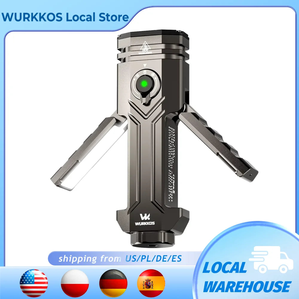 Wurkkos Hd02 3200 Lumen Rechargeable Camping Lamp