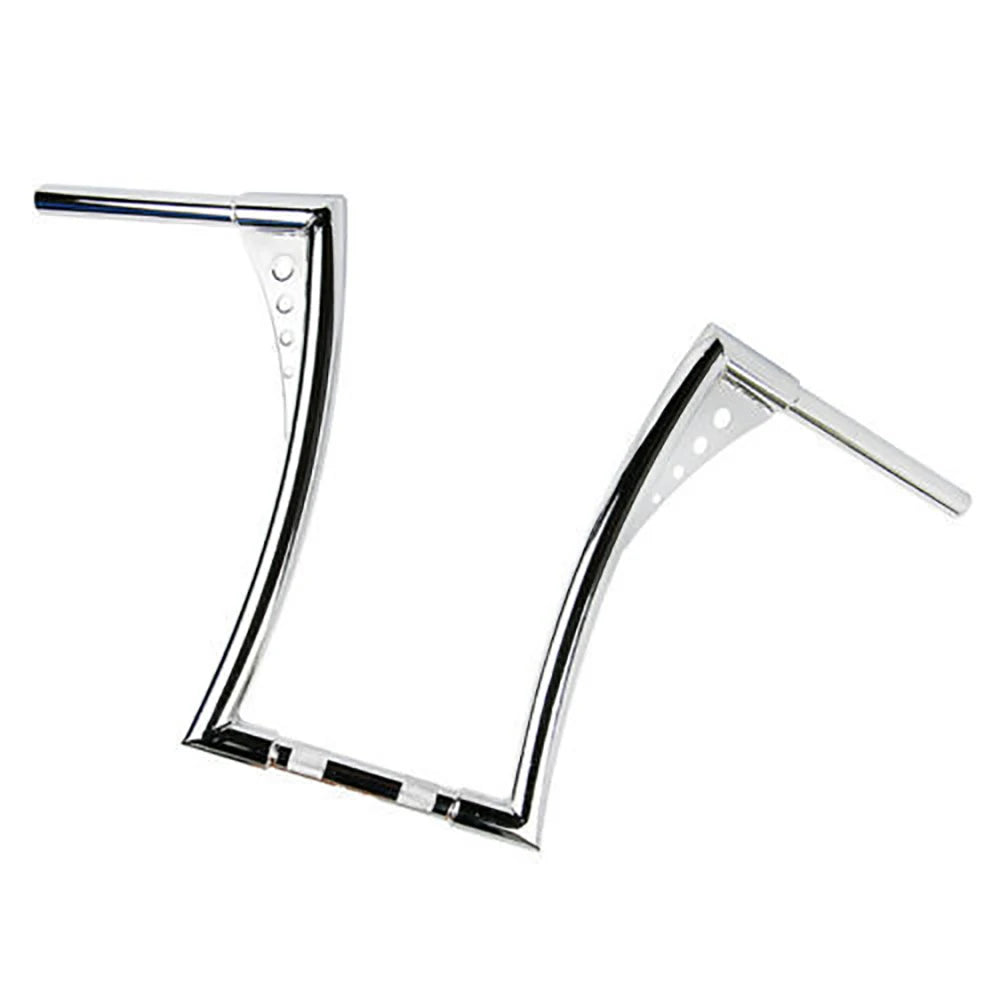 Chrome Ape Hangers Motorcycle Handlebars 12 Inch Rise