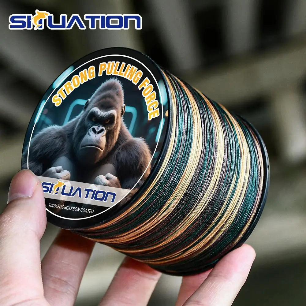Situationa Braided PE Fishing Line With High Visibility