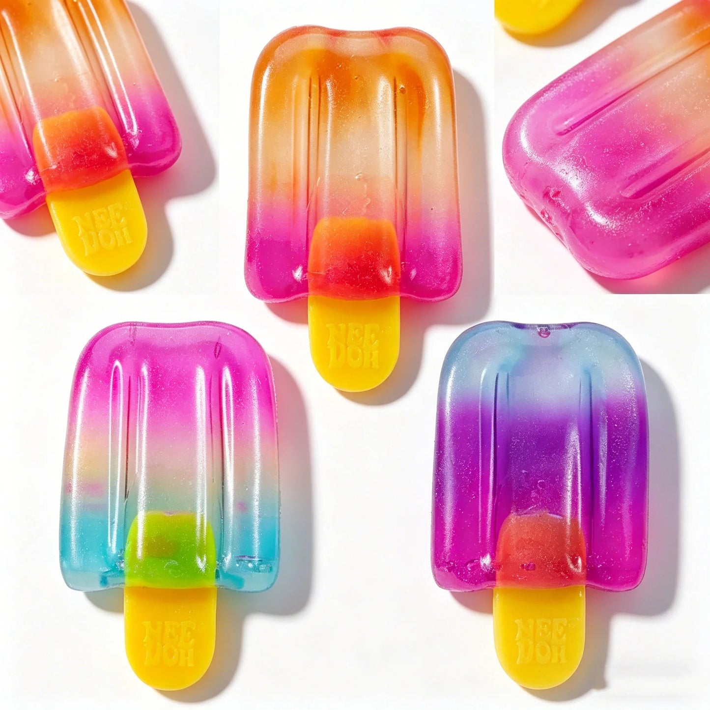 Ice Cream Squishy Fidget Toy For Stress Relief And Sensory Play