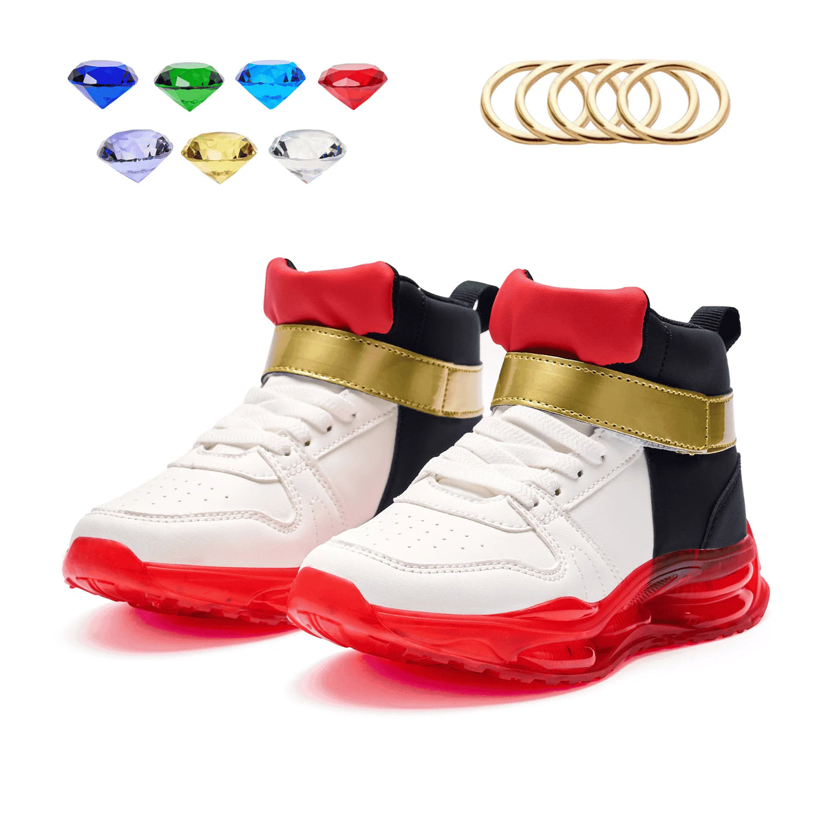 Shadow Athletic Sneakers For Kids Boys Leather Running Shoes