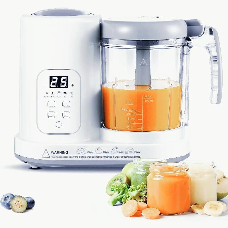 Baby Food Maker Steamer Blender 4 In 1 Puree Blends