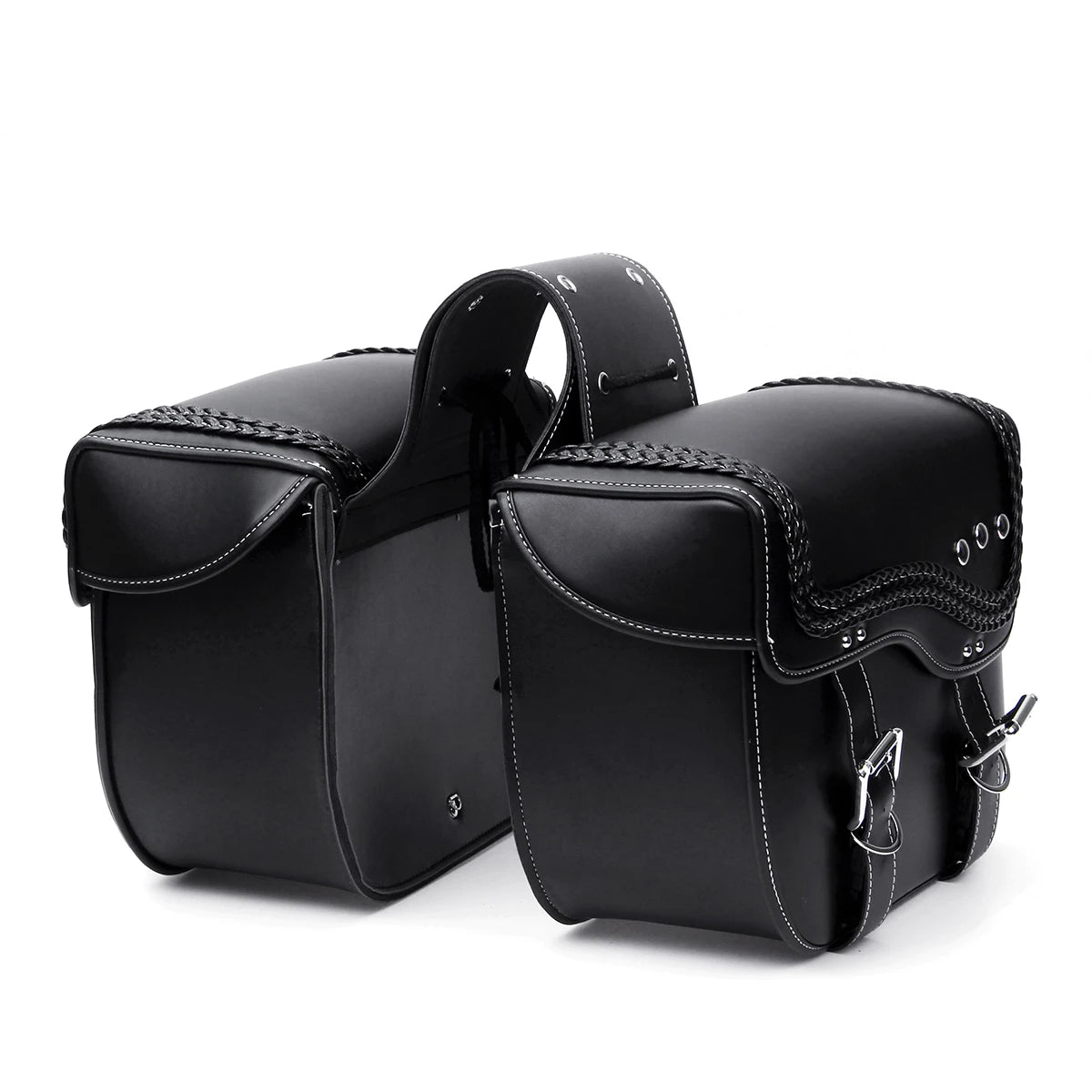 Kroak Universal Pair Motorcycle Saddlebags Storage