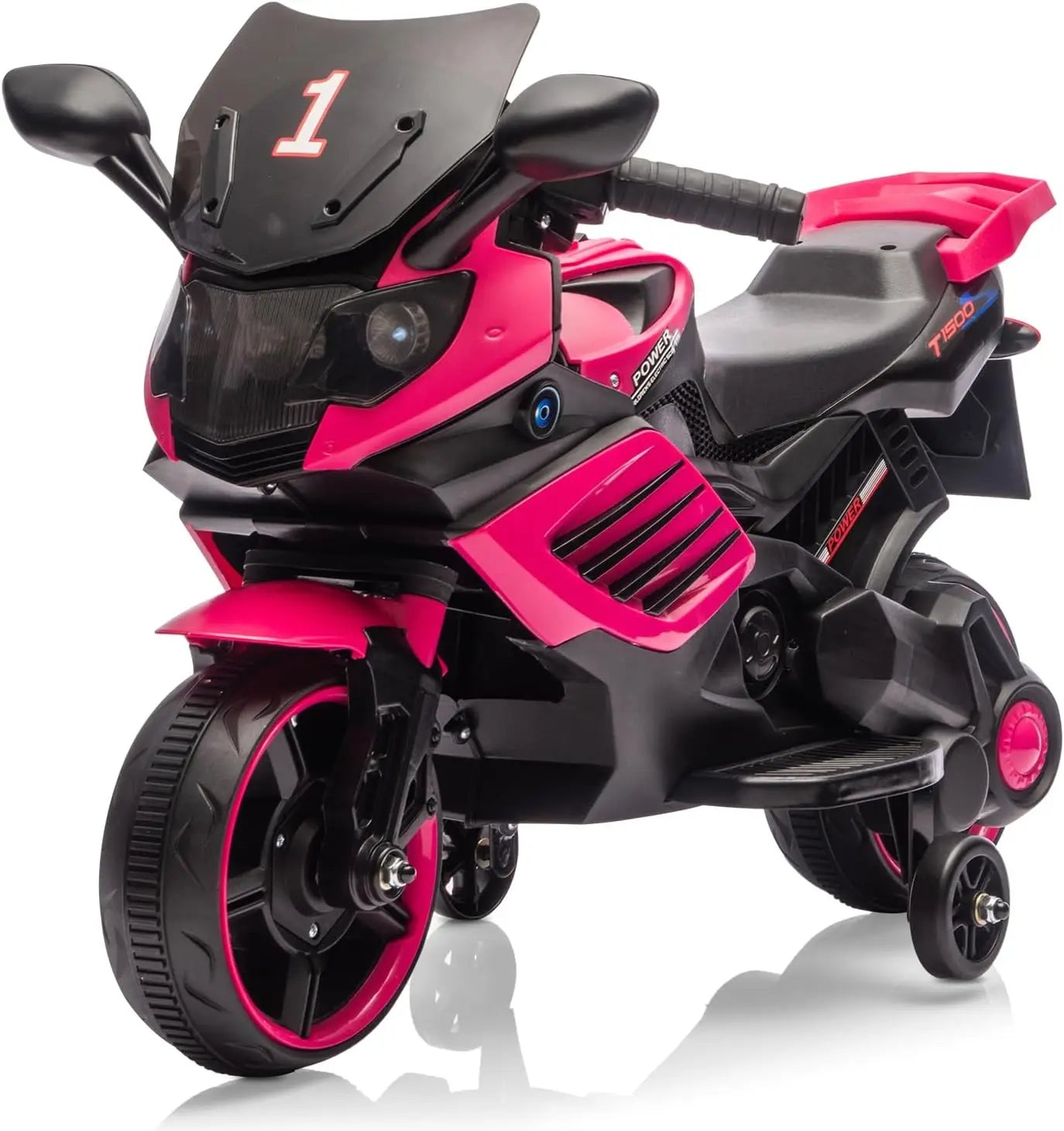 HiMISS 6V Electric Motorcycle Ride On Toy Toddlers 3-6