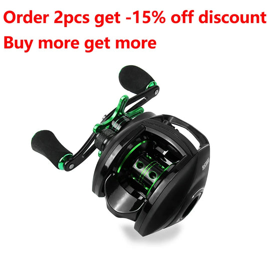 LINNHUE Baitcasting Reel BS2000 8.1:1 High Speed Saltwater