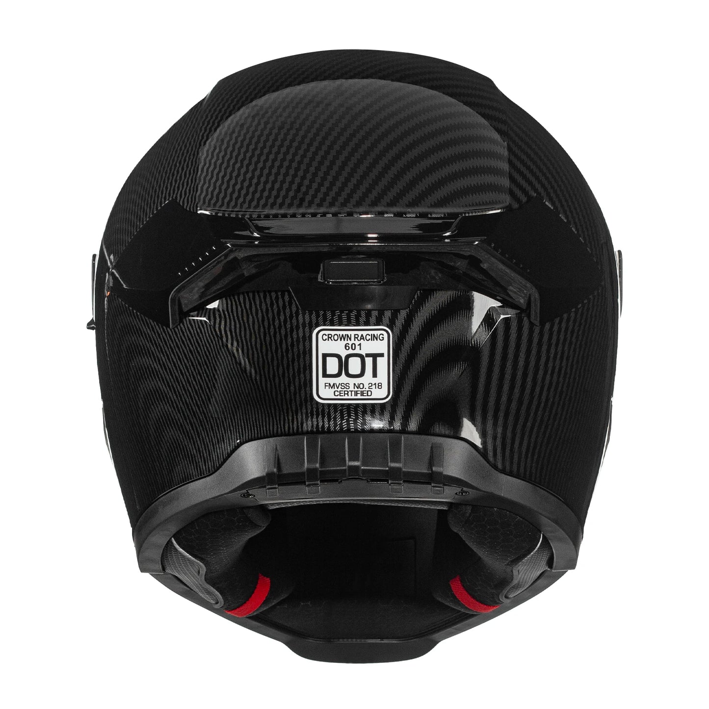 Crown Racing Model 601 Full Face Motorcycle Helmet With Dual Visor