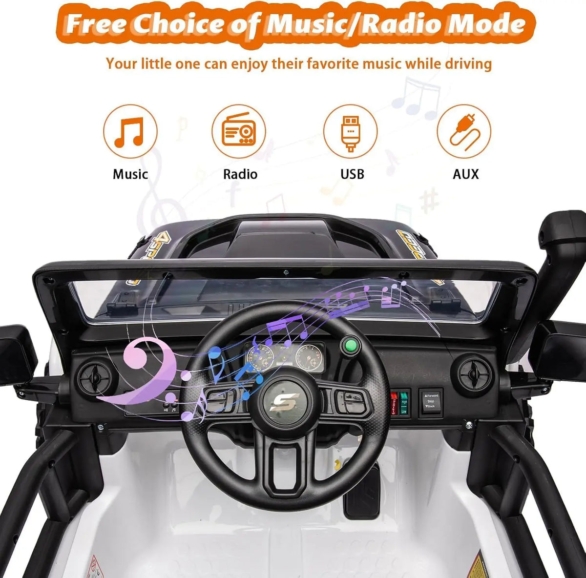 24V Two Seater Electric Ride On Truck With Remote Control