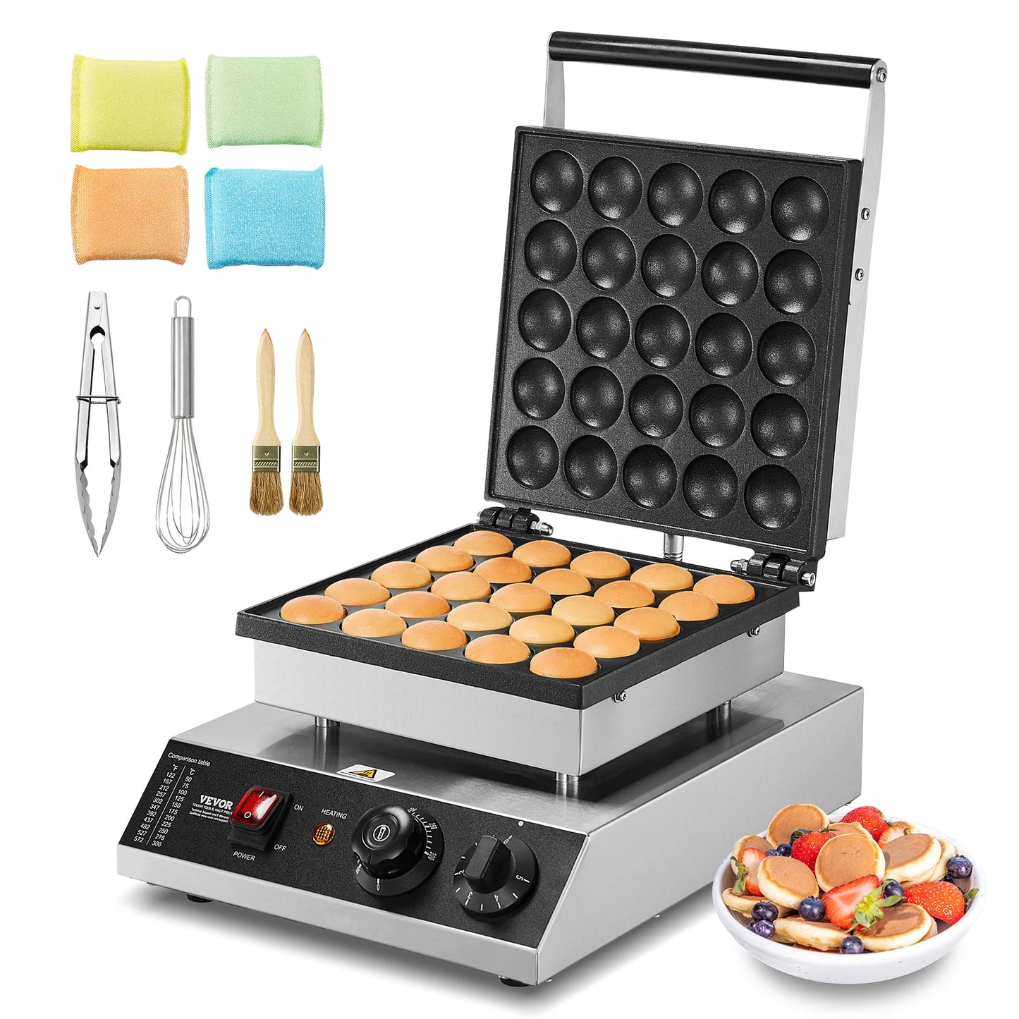 SucceBuy Electric Waffle Maker Dorayaki Pancake Iron