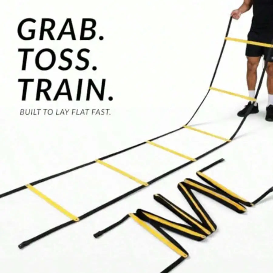 Heavy Duty Fixed Run Agility Ladder For Footwork Training