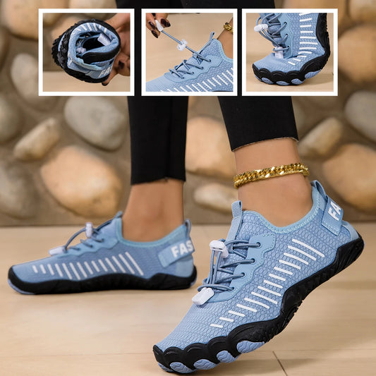 Unisex Quick Dry Five Finger Water Shoes Mesh Aqua Sneakers