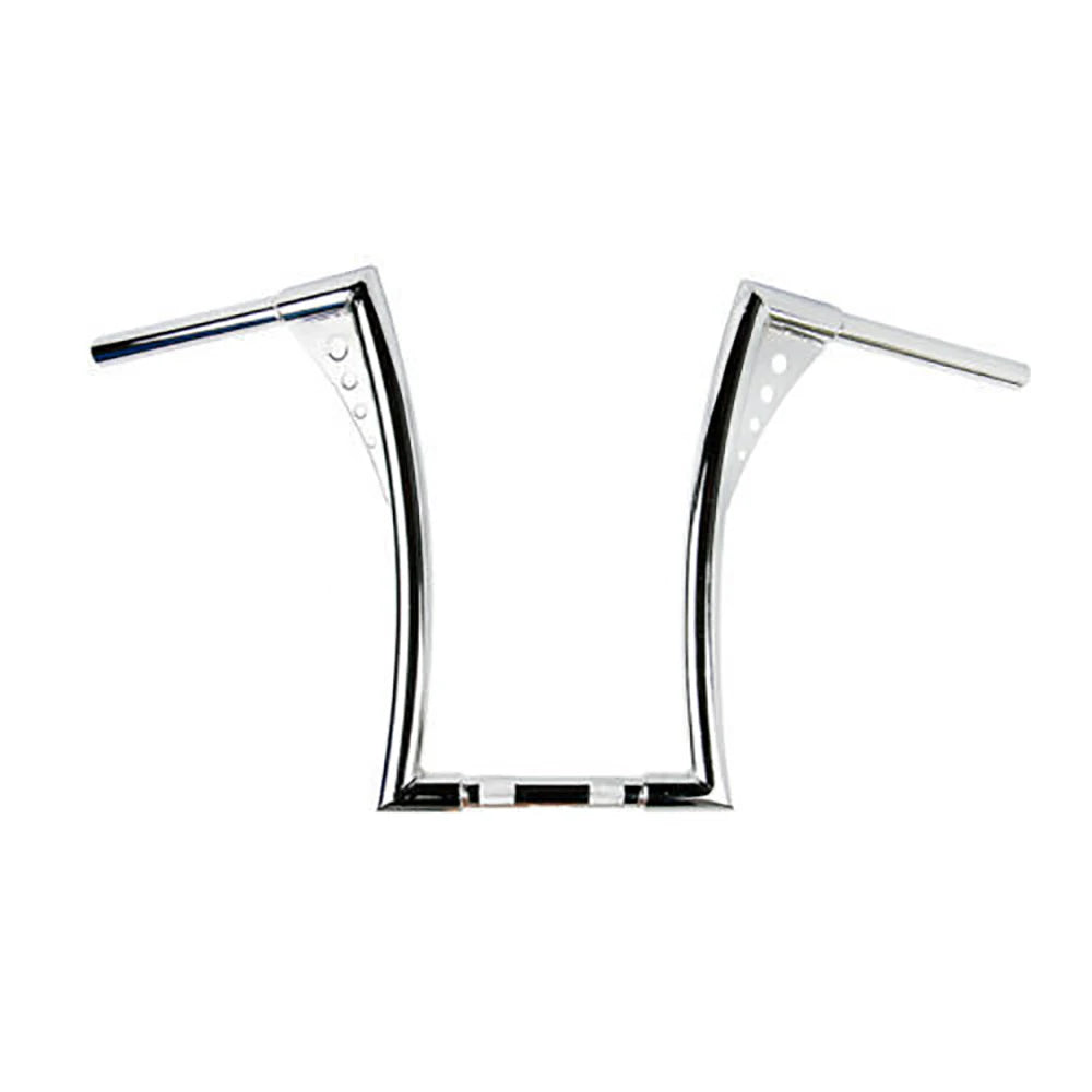 Chrome Ape Hangers Motorcycle Handlebars 12 Inch Rise