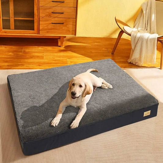Dog Orthopedic Memory Foam Bed With Washable Cover Waterproof