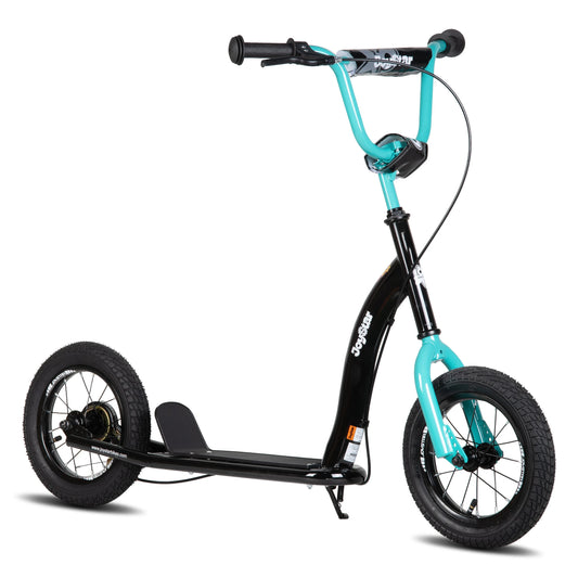 JOYSTAR Kick Scooter for Kids Lightweight Adjustable Handlebar Inflatable Wheels