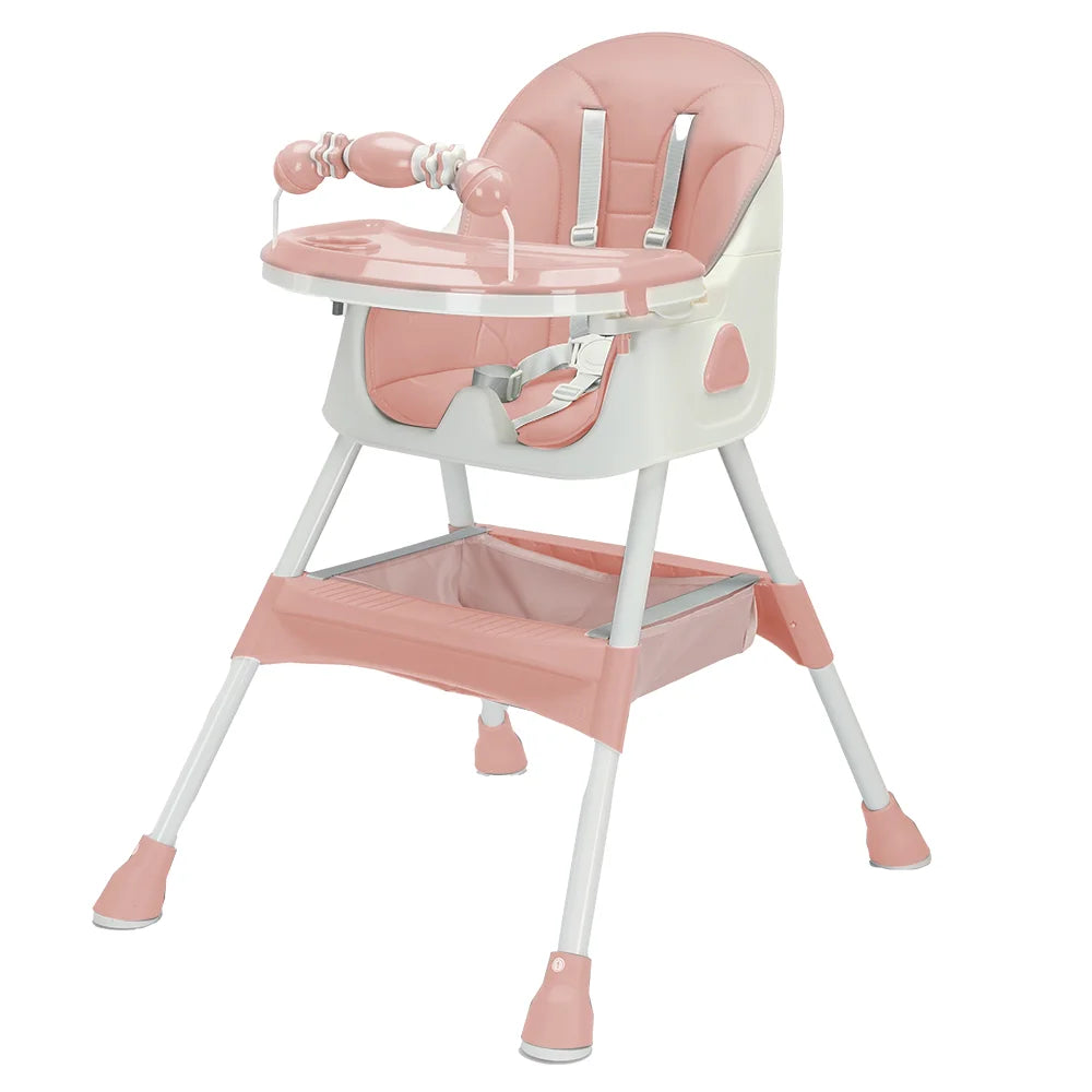 Piorlado Foldable Baby High Chair E500 With Antislip Pad