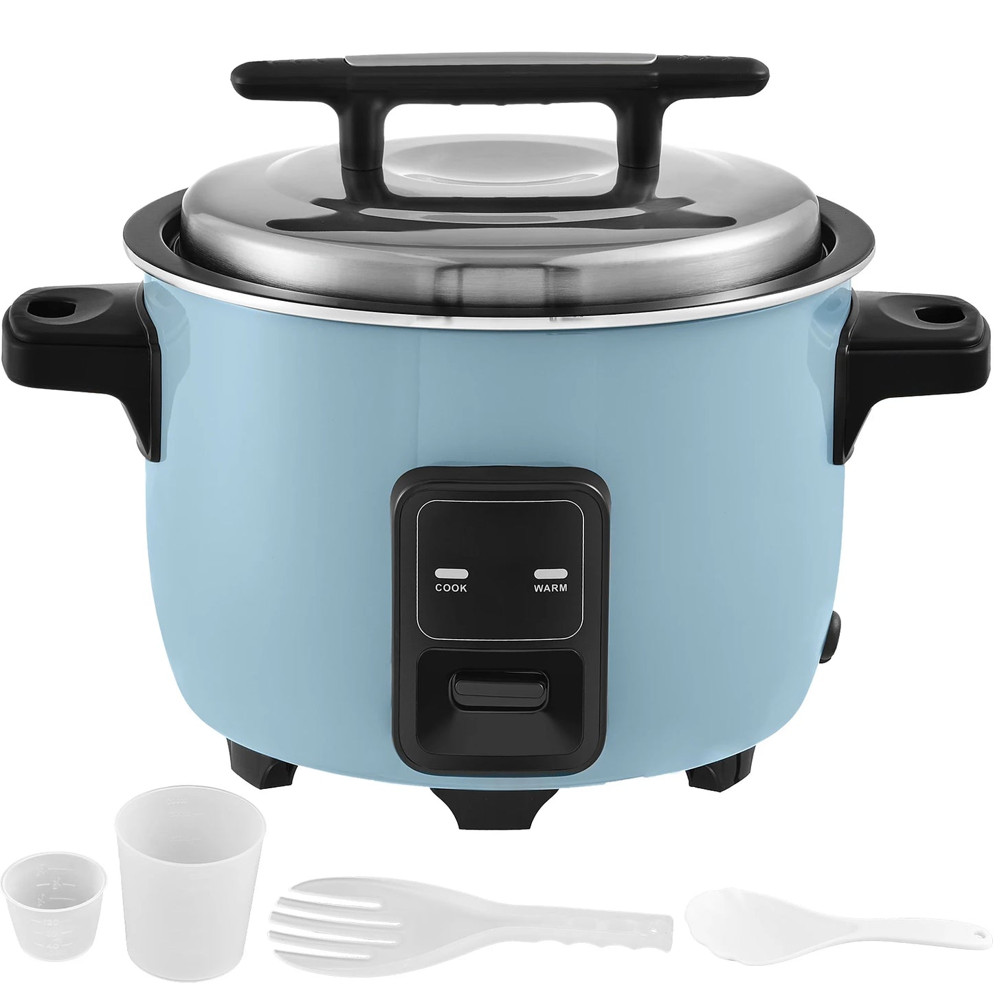 SucceBuy Commercial Rice Cooker Aluminium Nonstick Inner Pot 24 Hour Keep Warm