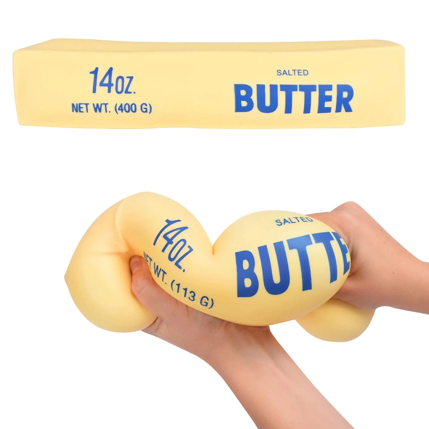 Cheese Pinch Music PU Four Block Stress Relief Toy