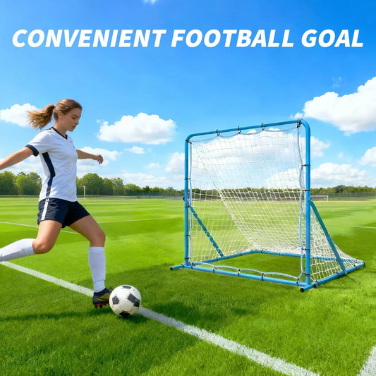 HiMiss Adjustable Multi-Sport Soccer Rebounder Net Training